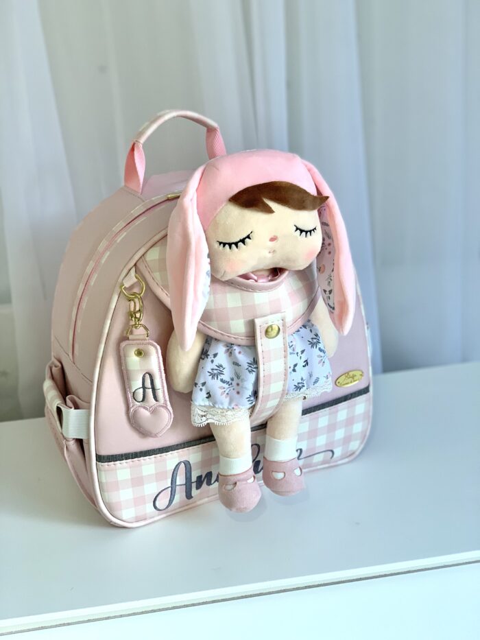 Mochila média canguru com boneca - Imagem 2